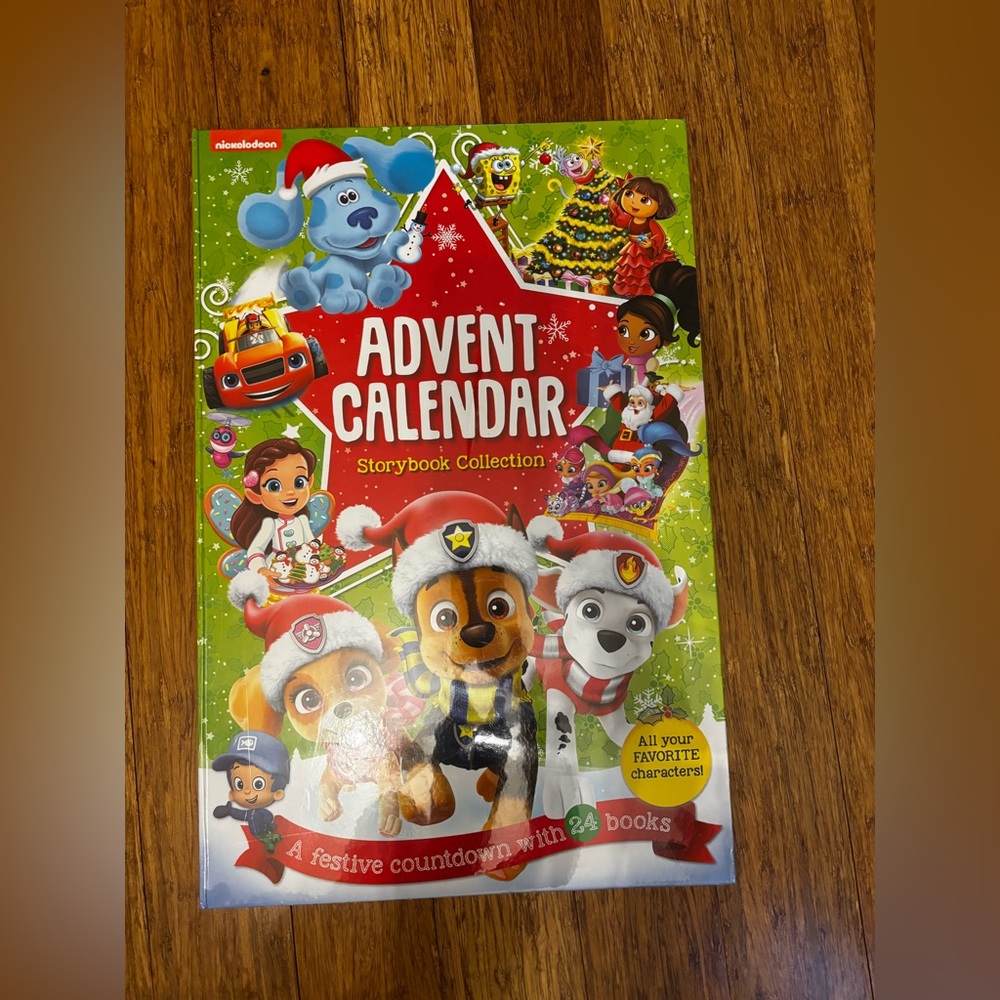 Nickelodeon Advent Calendar with Green and Red